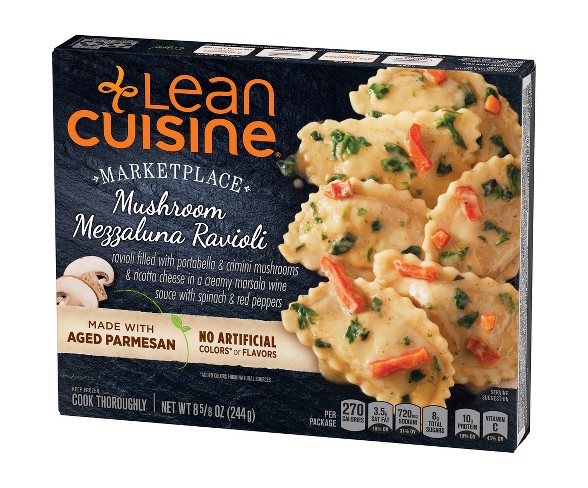 Lean Cuisine Frozen Mushroom Mezzaluna Ravioli - 8.625oz