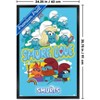 Trends International Smurfs (2025) - Smurf Love Framed Wall Poster Prints - 3 of 4