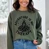 Simply Sage Market Women's Graphic Sweatshirt Adventure Is My Therapy - 2 of 3