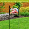 Briarwood Lane Spring Art Sign 8.25x10.25 Flamingo Pair For Spring Art Sign - 3 of 4