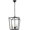 Elegant Lighting Maddox Collection Pendant D12.5 H18.25 Lt:3 Black Finish - 4 of 4