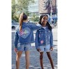 Barbie Girls Denim Jacket Little Kid to Big - 3 of 4