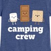 Girls' - Instant Message - Camping Crew Smores Fitted Short Sleeve Graphic T-Shirt - 2 of 4