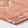 7' x 10' Sunset Moroccan Tapestry Woven Outdoor Rug Coral - Threshold™ - 3 of 4