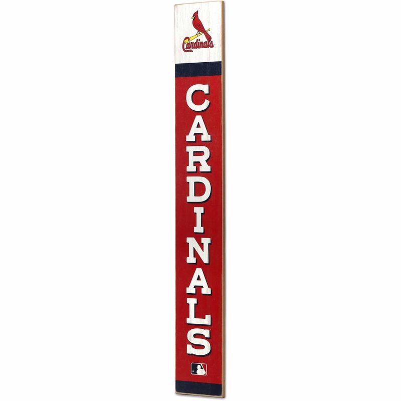 MLB St. Louis Cardinals Baseball Vertical Wood Sign Panel, 2 of 5