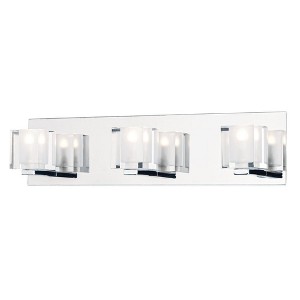 ET2 Lighting Blocs 3 - Light Vanity in  Polished Chrome - 1 of 4