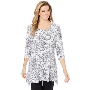 Woman Within Swing Hem Tunic - 1 of 4