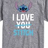 Men's - Lilo and Stitch - I Love Stitch Short Sleeve Graphic T-Shirt - 2 of 4