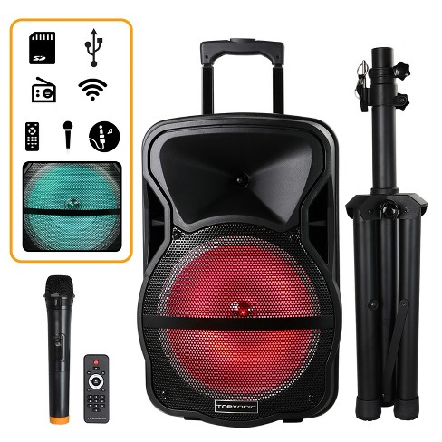 Befree Sound 12 Inch 2500 Watt Bluetooth Rechargeable Portable Party Pa  Speaker : Target