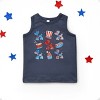 The Juniper Shop Patriotic Balloon Animal Chart Toddler Tank - 2 of 4