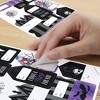 Big Dot of Happiness Goth Girl Assorted Halloween or Gothic Birthday Party Gift Tag Labels, To and From Stickers - 12 Sheets - 120 Stickers - 4 of 4