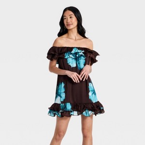 Women's Ruffle Mini Dress - A New Day™ : Target