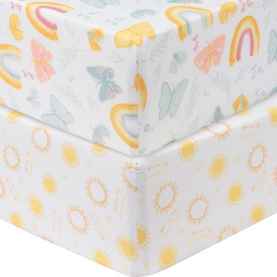 Sammy & Lou Fitted Crib Sheet - 2pk