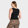 Women's Everyday Soft Feminine Square Neck Tank Top - All In Motion™ - 4 of 4