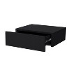 PAGED Wall Mounted Nightstand with Storage Drawer, Modern Wooden Bedside Table, Night Stand for Bedroom, Living Room, Space Saving - 3 of 4