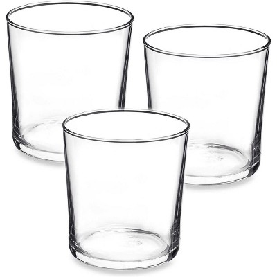 Bodega Clear Tempered Glass 12-Piece 12 oz Drinking Tumblers