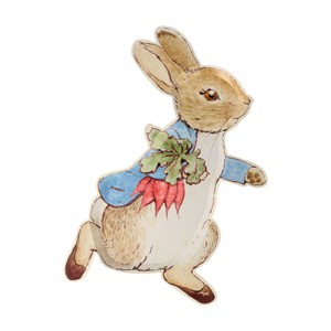 Meri Meri Peter Rabbit™ Plates (Pack of 12) - 1 of 2