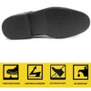 RV2102 Classic Black 4" Men's Dress Shoes Oxford Work Shoes - Full Grain Leather with Kevlar Puncture Resistance - 4 of 4