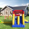 VEVOR Inflatable Bounce House, Outdoor High Quality Playhouse Trampoline, Jumping Bouncer , for Kid Ages 3–8 Years, 183x102x92 inch - 2 of 4