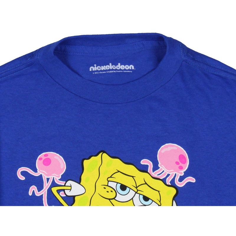 Nickelodeon SpongeBob SquarePants Boy's SUP! Jellyfish Youth T-Shirt, 3 of 4