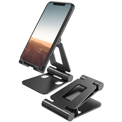 The Misty Moon Black Full-Foldable Mobile Phone Stand