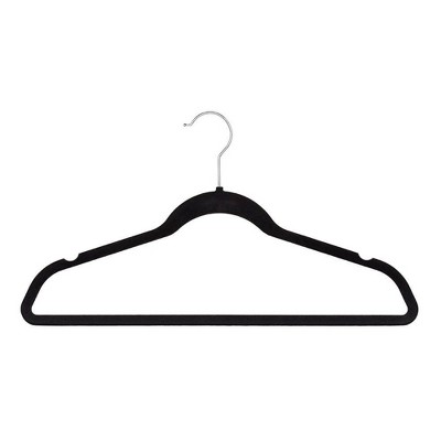 Reinforced Lightweight & Durable Velvet Non Slip Suit Clothes Hangers (20 Pack)