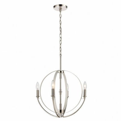 Elk Home Rotunde 4 - Light Chandelier in  Matte White