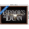 Trends International Brooks & Dunn - Logo Framed Wall Poster Prints - 3 of 4