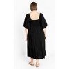 Women's Plus Size Shae Dress - black | CITY CHIC - image 3 of 4