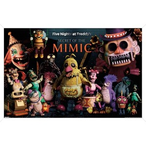 Trends International Five Nights At Freddy's: Secret of the Mimic (2025) - Group Framed Wall Poster Prints - 1 of 4