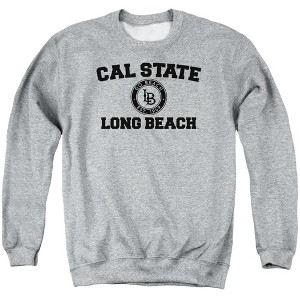 California State University Long Beach Official Circle Logo Adult Crewneck Sweatshirt - 1 of 4