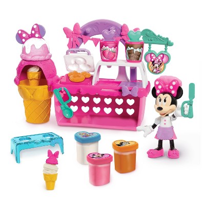 Minnie Mouse Kitchen Play Set Kids Girls Pink Pretend Toys Children Toddler  Gift