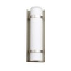 Access Lighting Cilindro 1 - Light Wall Light in  Brushed Steel - 2 of 4