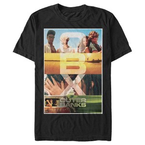 Men's Outer Banks Poster T-Shirt - 1 of 4