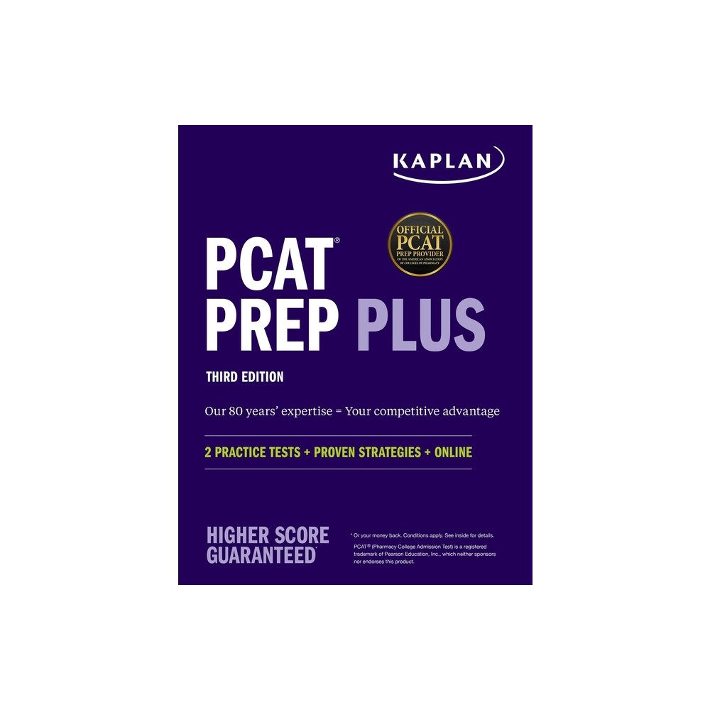 PCAT Prep Plus - (Kaplan Test Prep) 3rd Edition by Kaplan Test Prep (Paperback)