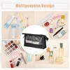 Unique Bargains Clear Letter Makeup Bags 1 Pc - 4 of 4