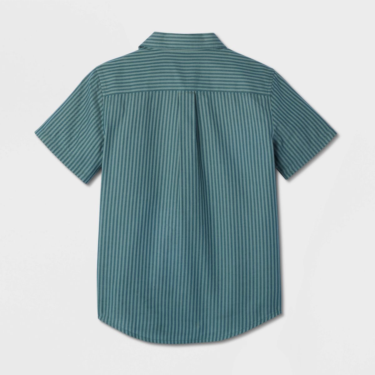 Boys' Short Sleeve 100% Cotton Classic Fit Plaid Button-Down Shirt - Cat & Jack™ - thumbnail 7