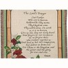 Manual Woodworks and Weavers Faith Blanket – Stained Glass Prayer Throw in Bold Jewel Tones - 3 of 3