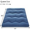 Japanese Floor Mattress, Futon Mattress 3" Thicken Comfortable Foam, Foldable Tatami Mat Sleeping Pad, Portable Floor Mattress Sleeping Pad - 2 of 4