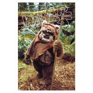 Trends International Star Wars: Return of the Jedi - Wicket W. Warrick Framed Wall Poster Prints - 1 of 4