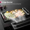 GASLAND Electric Cooktop with Downdraft Vent 31.5 Inch, 4 Burners Glass Radiant Stovetop 220V, 3-speed Max. 330 CFM Downdraft Exhaust - 3 of 4
