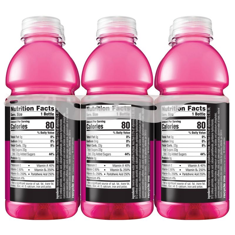 Vitaminwater Focus - 6pk/16.9 fl oz Bottle, 2 of 4