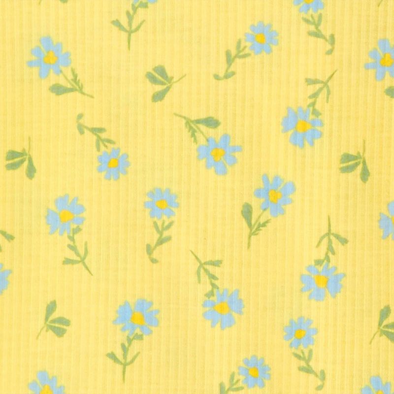 Carter&#39;s Just One You&#174; Toddler Girls&#39; Lemon &#38; Floral Printed Pajama Set - Light Blue/Yellow, 4 of 5