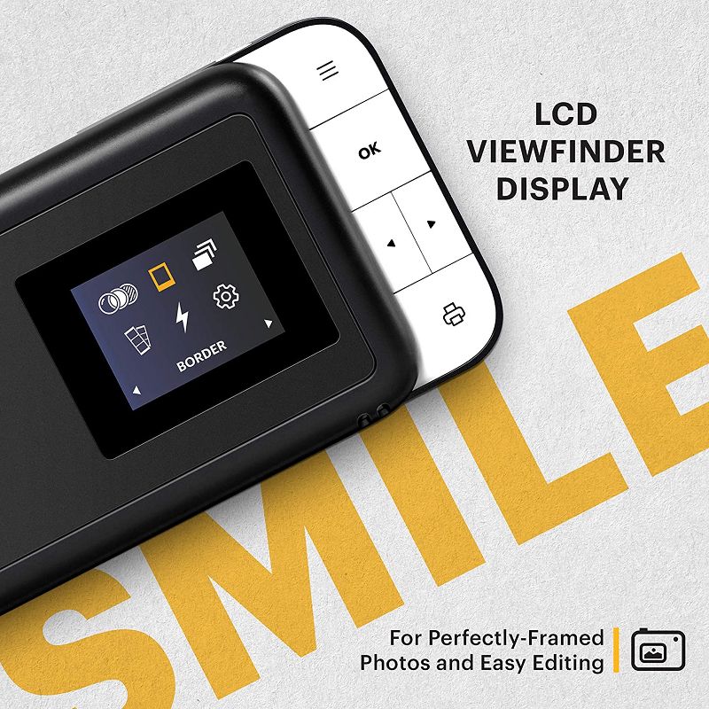 KODAK Smile Instant Print Digital Camera – Slide-Open 10MP Camera w/2x3 ZINK Printer, 3 of 6