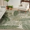 Nourison Garden Oasis Tropical Leaf Outdoor Rug - 3 of 4
