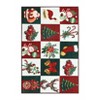 Christmas Rugs: Mas Prints Soft Low Pile, Stain-Resistant Non-Shedding, for Living/Bedroom/Dining/Kitchen/Office - 2 of 4