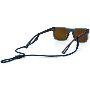 Croakies Terra Spec Cords Adjustable Royal Regular|Made in USA|Made of durable woven Climbing rope|12 long (each side) by 3.2mm (diam.) | ADJUSTABLE - 1 of 2
