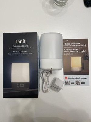 Nanit Sound & Light, Smart Night Light & Noise Machine