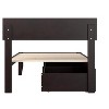 AFI Furnishings Boston Platform Bed TXL with Drawers ES - 3 of 4