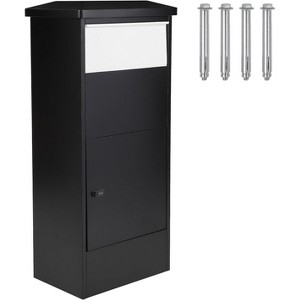 Acekool Anti-Theft Parcel Drop Box, Steel Mailbox with Combination Lock, Weatherproof Package Storage for Porch or Curbside - 1 of 4